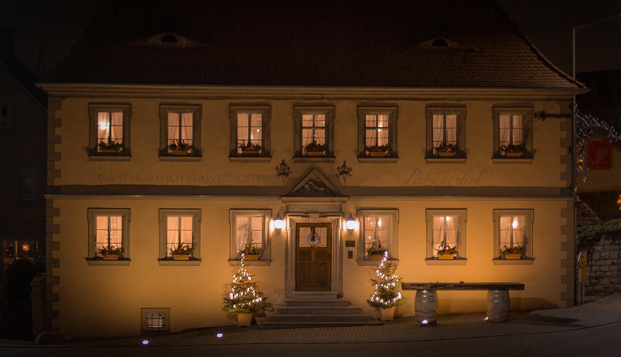 Der Patrizierhof - Weingut Gasthof Hotel - Familie Grebner Grosslangheim Exteriér fotografie